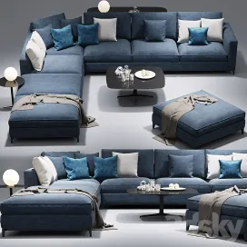 Minotti andersen sofa